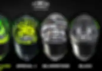 Helm Replika Pembalap MotoGP Dijual 3 Motif Sekaligus, Begini Kisahnya