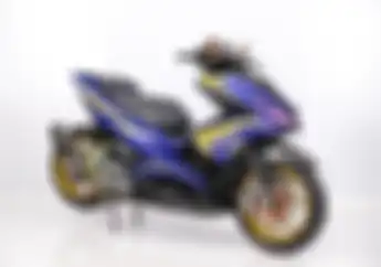 Modifikasi Motor Yamaha Aerox 155 Konsep Street Racing, Masih Nyaman Untuk Riding