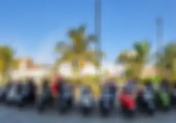 Mantap, Komunitas Motor General Team Vespa Society (GTVS) Indonesia Gelar Silaturahmi di Masa Transisi PSBB