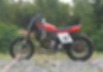 Ninja 150 RR Kena Modifikasi, Jadi Motor Custom Bergaya Flat Tracker
