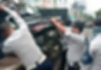 Awas, Ada 25 Motor Diangkut dan 20 Dikempesin Petugas, Gara-Gara Masih Nekat Parkir Liar Di Lokasi Ini, Pemilik Motor Tertunduk Lesu