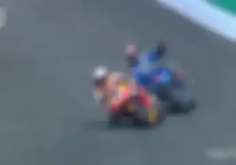 Panas! Marc Marquez Bikin Jengkel Alex Rins Jadi Gagal Melangkah ke Q2