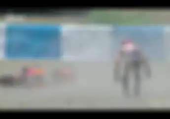 Kecelakaan Saat FP2 MotoGP Spanyol, Alex Marquez Malah Diselamatkan Yamaha NMAX