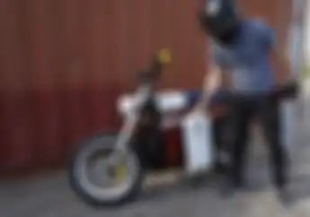 Mirip Mainan Kuda, Begini Tampilan Motor Listrik yang Punya Desain Unik