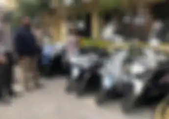 Kapok! Nekat Balap Liar di Bali 55 Motor dan Joki Gak Berkutik Diciduk Polisi