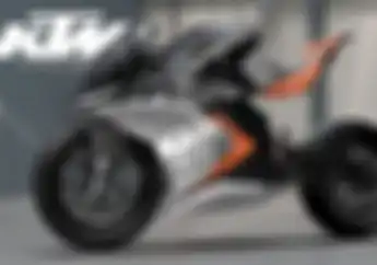 Tampil Futuristik, Begini Rendering Motor Listrik KTM Berbasis RC8