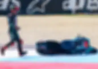 Terungkap, Ini Yang Membuat Fabio Quartararo Dua Kali Terjatuh di MotoGP San Marino 2020