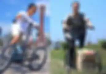 Kawasaki Bikin Sepeda Roda Tiga Mesin Listrik, Cocok Buat Jualan