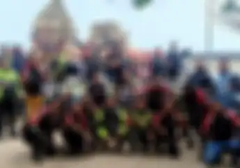 Pecah Perhelatan Turjib Ke-3 ARCI Sukabumi, Seru-seruan Bareng di Pantai Sawarna