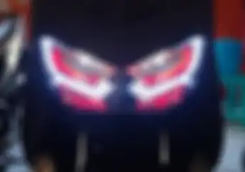 Custom DRL di Headlamp Yamaha All New NMAX, Langsung Jadi Pusat Perhatian