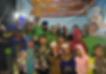 Kompak, Rayakan Hari Jadi ke-3, GSX Community Nusantara (GCN) Tangerang Kota Berbagi dengan Adik Asuh