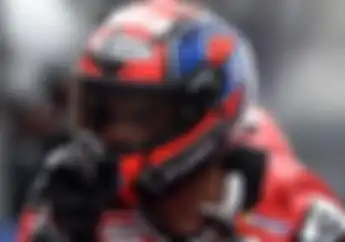 Penuh Makna, Ini Alasan Danilo Petrucci Acungkan Jari Saat Selebrasi Kemenangan di MotoGP Prancis 2020