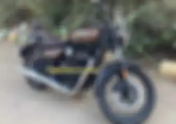 Bocor Foto Motor Retro Harga Terjangkau Royal Enfield Meteor 350 di Jalan, Bakal Meluncur Sebentar Lagi