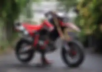 Modifikasi Honda CRF250 Rally, Pilih Gaya Supermoto, Berbodi CRF250L!