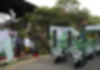 30 Honda PCX Listrik  Diluncurkan Grab Layani Customer di Daerah Ini, 7 SPBKLU Ikut Diresmikan