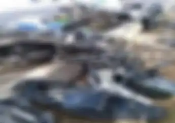 Begini Jadinya Yamaha NMAX Vs Honda PCX Adu Banteng, Pengendara Tewas di Tempat Motor Berantakan