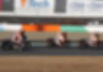 Wuih, Marc Marquez dan Pembalap Indonesia Andi Gilang Ngegas Bareng Di Honda Racing Thanks Day 2020