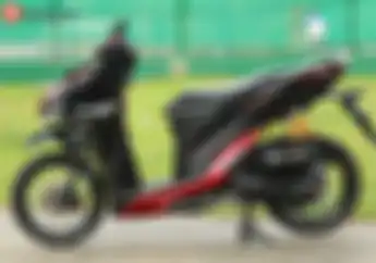 Modifikasi Honda Vario, Banyak Aksesoris Mewah, Kaki-Kaki Spesial