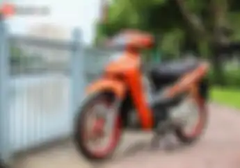 Honda Supra Fit Jadi Mewah, Kena Modifikasi Berkelas, Kakinya Spesial!