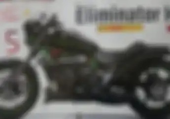 Bocor Penampakan Motor Cruiser Kawasaki Eliminator Bermesin Ninja H2