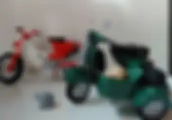 Miniatur Motor Jadul Cocok Buat Pajangan Kamar, Segini Harganya