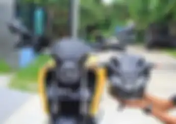 Modifikasi Suzuki GSX150 Bandit Pakai Lampu Bulat, Jadi Mirip SV650