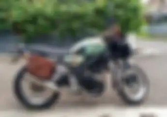 Keren, Modifikasi Motor Yamaha XSR 155 Klasik Milik Budi Dalton