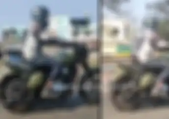 Spy Shot Motor Bertampang Retro Jawa Forty Two Terbaru Lagi Diuji