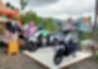 Wuih Yamaha Pamer Gear 125 di Destinasi Wisata Viral Lengkung Langit