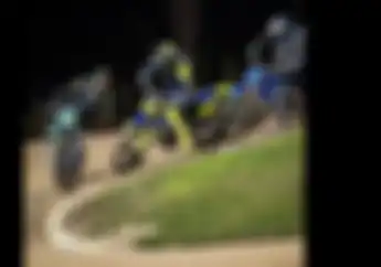 Ada Produk Indonesia Saat Valentino Rossi Latihan Di Motor Ranch VR46