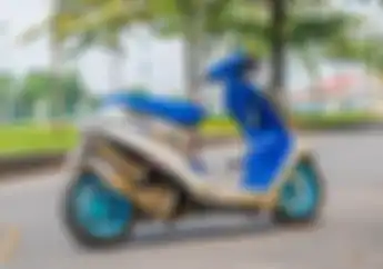 Wow, Modifikasi Motor Skutik 2-Tak Honda Dio, Kecil-Kecil Gahar!