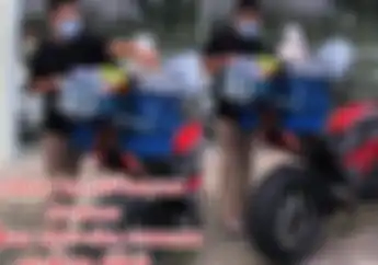 Biker Jualan Siomay Naik Moge Ducati Diavel, Begini Pengakuannya