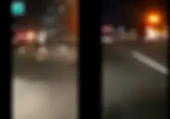 Viral Video Emak-emak Naik Motor Masuk Tol Tanpa Helm, Ancaman Penjara Menanti