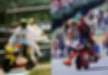 Kocak, Valentino Rossi Doyan Selebrasi Nyeleneh di MotoGP Cuma Gegara Ini