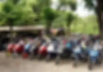 Syukuran 3 Tahun Komunitas Motor Sugoi Gresik, Berbagi Kebahagiaan di Pondok Pesantren