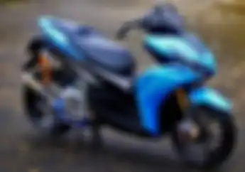 Modifikasi All New Yamaha Aerox 155, Mesin Bore Up Buat Luar Kota