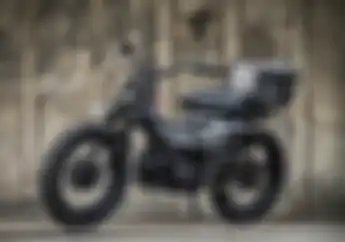 Modifikasi Motor Honda CT125, Sangar Pakai Knalpot Ala Gatling Gun