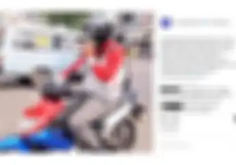 Segini Denda Merokok Saat Naik Motor Di Luar Negeri, Dijamin Kapok