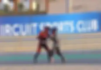 Video Baku Hantam di Moto3 Doha 2021, Pembalap Tim Indonesia Vs Tim Malaysia Kena Denda dan Penalti