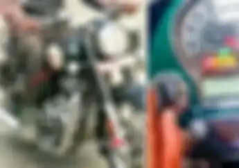Spy Shot Royal Enfield Classic 350 2021, Pakai Panel Instrumen Baru