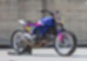 Modifikasi Ducati Scrambler Ala Flat Tracker, Pakai Kelir Bodi Nyentrik