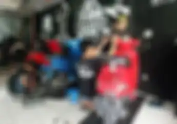 Wuih, Ada Promo Servis dan Spare Part Untuk Vespa Matic di Bengkel Ini