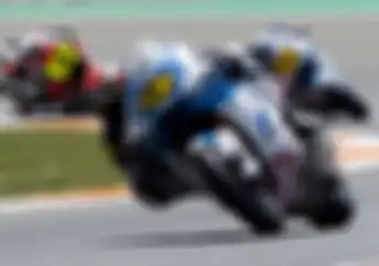 Gagal Finis di Moto2 Valencia 2021, Pembalap Indonesia Dimas Ekky Minta Maaf