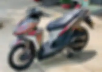 Modifikasi Honda Vario 150 Makin Kece, Fokus Grafis Bodi dan Kaki-Kaki