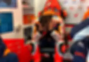 Marc Marquez Kesal Abis, Dua Kali Terjatuh di MotoGP Prancis 2021