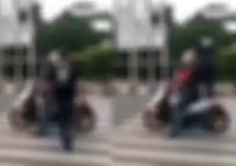 Viral Video Jok Motor Diinjak Saat Berhenti di Zebra Cross, Ini Dasar Hukumnya