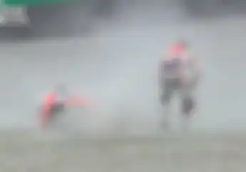 MotoGP Catalunya 2021, Marc Marquez Crash Tambah Rapor Merah Honda