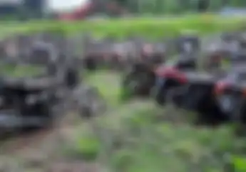 Kolektor Geger, Ratusan Motor Lawas Dijual Terparkir di Hutan dan Berkarat