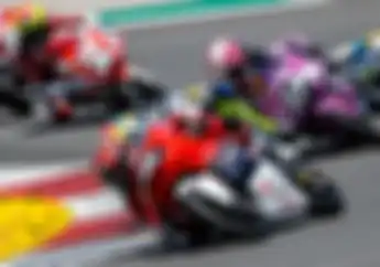 Pembalap Indonesia Gak Finis Di CEV Moto3 Portugal 2021, Crash Hindari Barang Ini