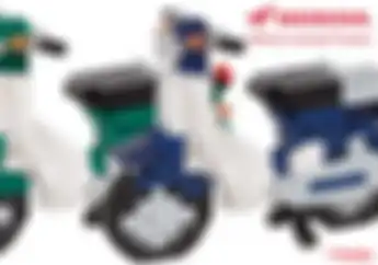 Motor Bebek Lawas Honda Super Cub 50 Jadi Mainan Lego Mini, Cocok Untuk Koleksi Nih